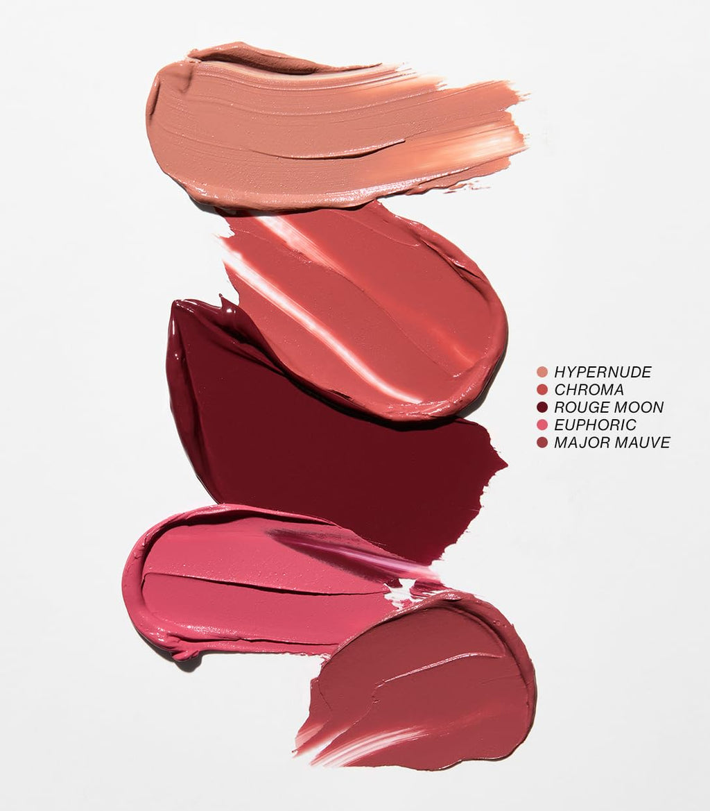 MAKE Beauty Cream Stroke Cream Blush Stick for Cheeks - Vibrant, Natural Soft Matte Finish - Shade Chroma, Pinky Coral Blush Makeup