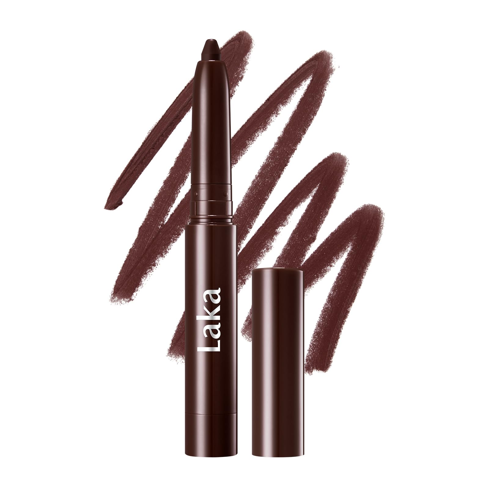 Laka Lip Liner - Smooth & Blendable Soft Matte Lip Contour Pencil for Shaping & Overlining Lips | Waterproof Formula, Oil-Cleanse Off, Long-Lasting Wear | #02 Suede Pink (Cool Nude Pink)