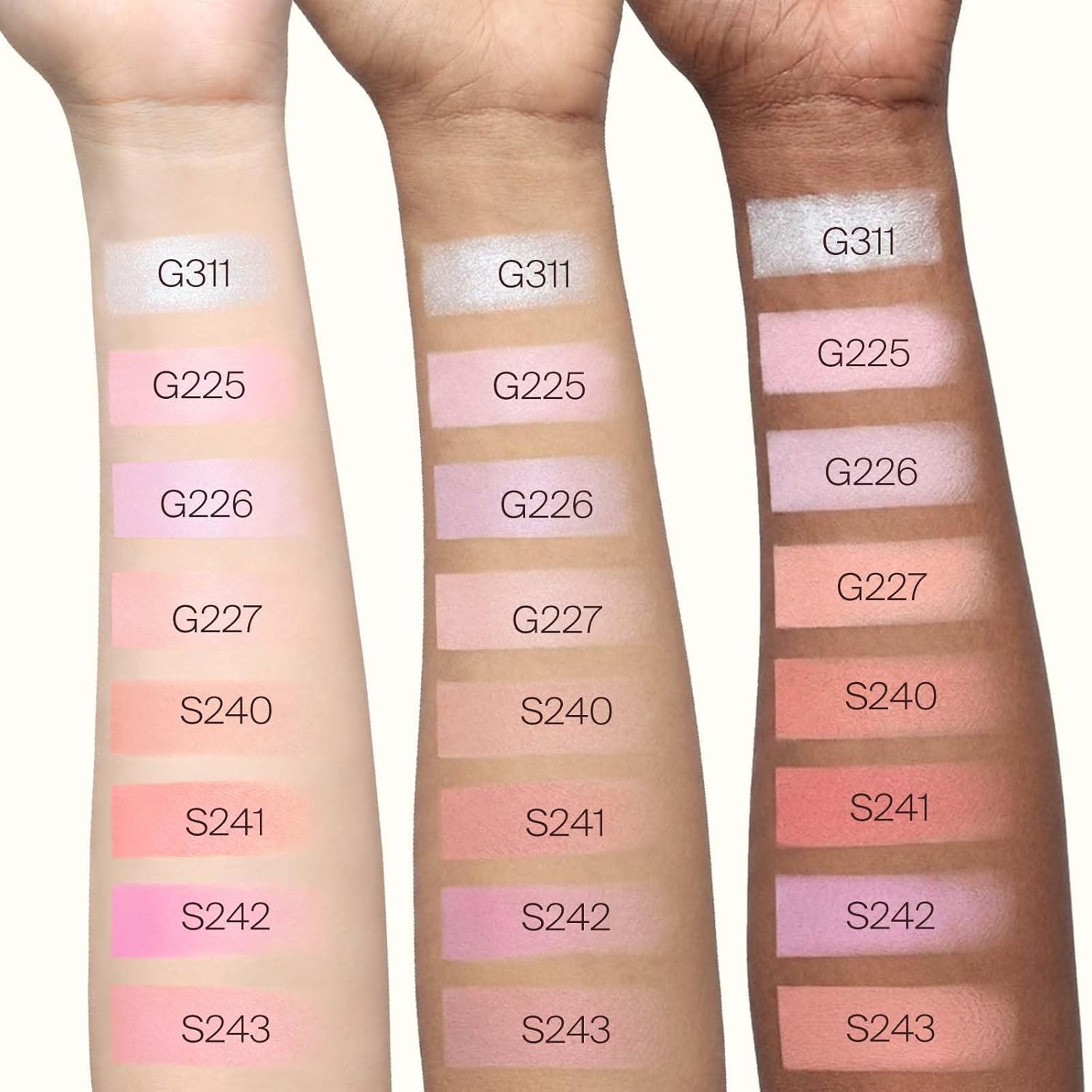 JOOCYEE AURA Glazed Blush Highlighter Luminous Powder Blush - Pink Glow | Dewy Finish Micro-Milled Skin Smoothing Face Brightener Baked Powder All-Day Radiance Natural Clean Makeup Women