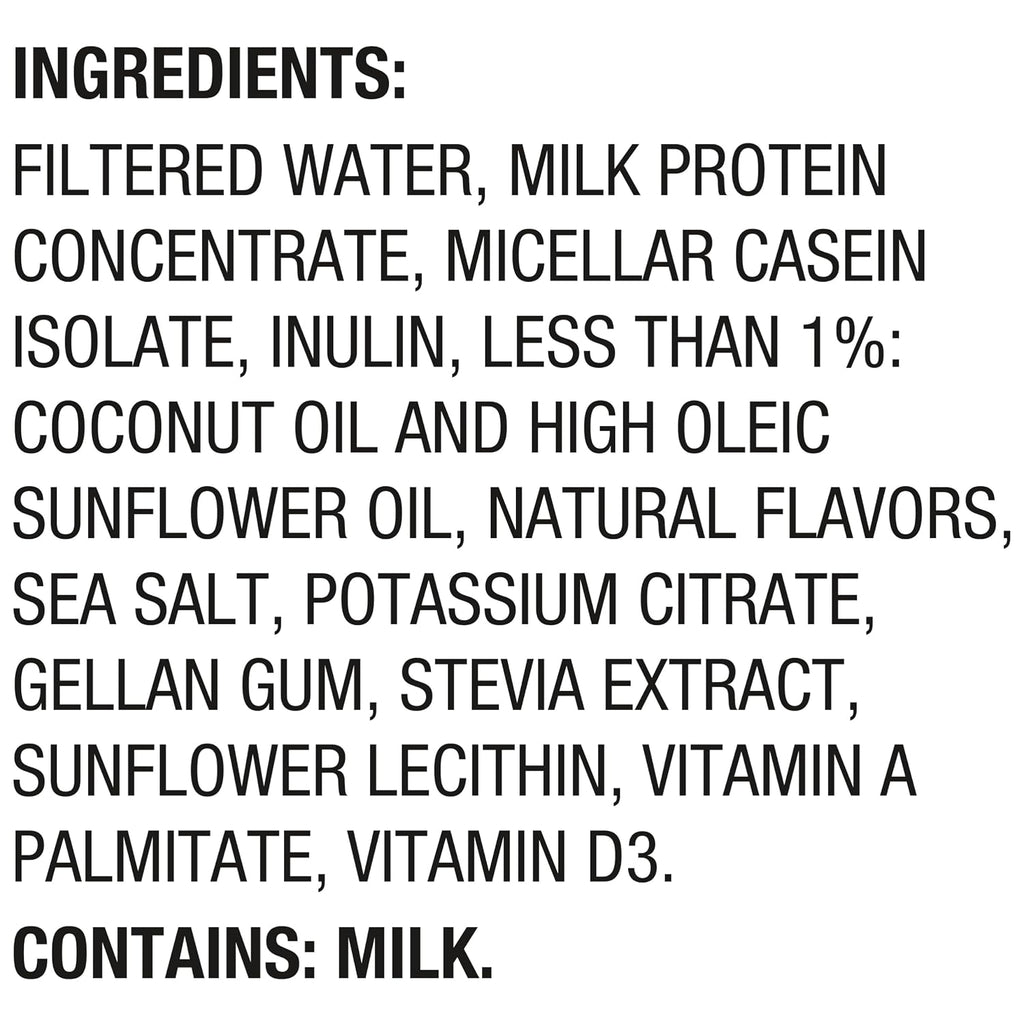 Oikos Protein Shake, Salted Caramel, 30g Protein, 12 fl oz, 12 Count