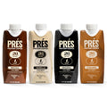 PRES Protein Coffee, Caramel, High Protein, Real Cold Brew, 20g Protein, 1g Sugar, 100 Calories, Protein Snacks, No Added Sugar, Coffee, Breakfast, Protein, Kosher, Soy Free, Nut Free, Non-GMO, Low Carb (12 Pack)